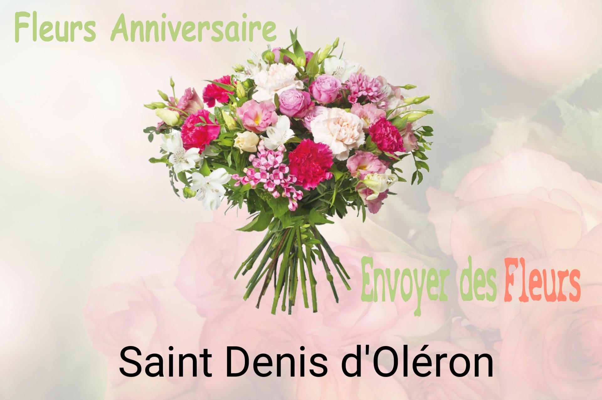 Bouquet de fleurs d’anniversaire livré à Saint-Denis-d'Oléron